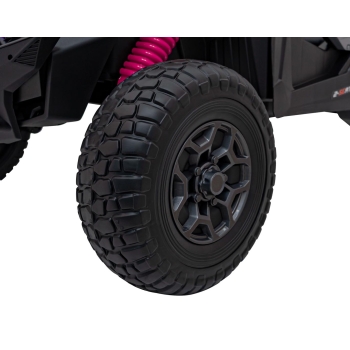 Duży Buggy dla dzieci UTV X3 Off-Road 2-osobowy 4 x 200W Różowy BBH-028.ROZ